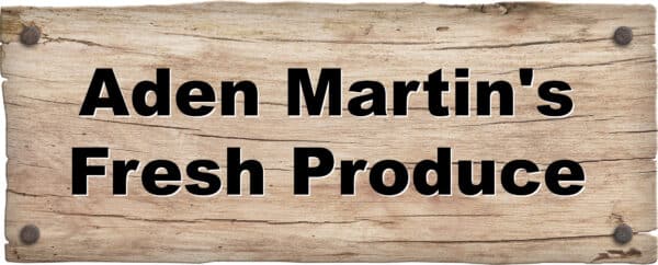 Aden Martin's Fresh Produce - Logo - Elmira Farmers Market