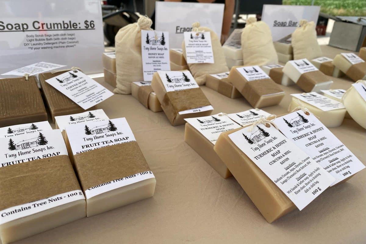 Tiny Home Soaps Inc - Gallery Image 1 - Elmira Farmers Market
