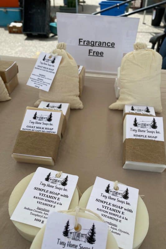 Tiny Home Soaps Inc - Gallery Image 2 - Elmira Farmers Market